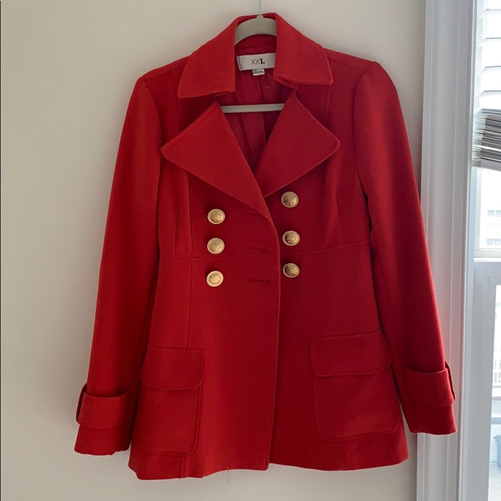 Forever 21 double breasted pea coat